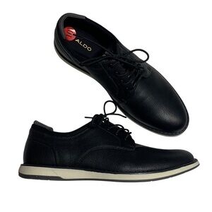 Aldo Black Faux Leather Shoes
